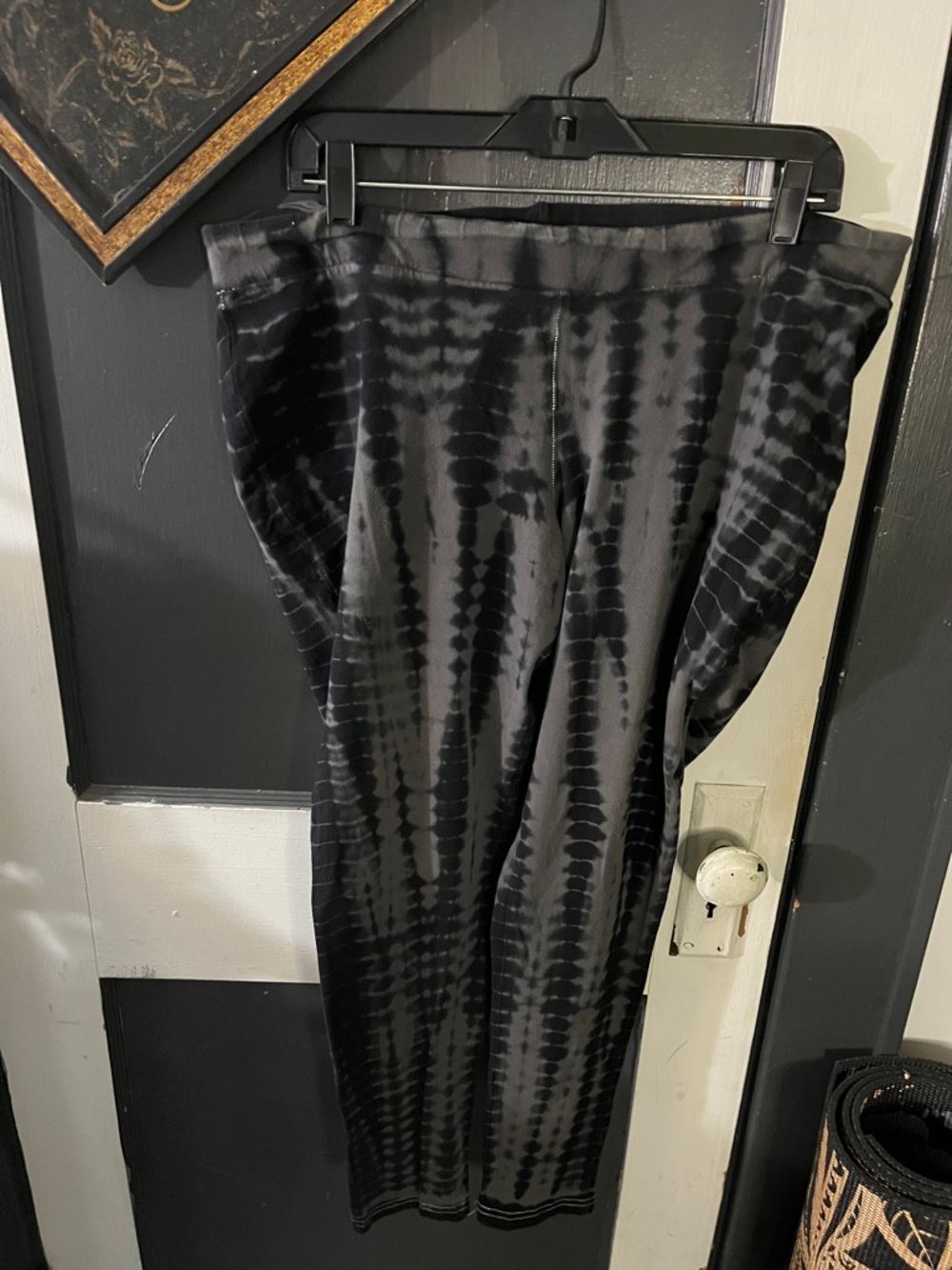 torrid Black & Charcoal Tie-Dye Jogger Pants. Live:#44
